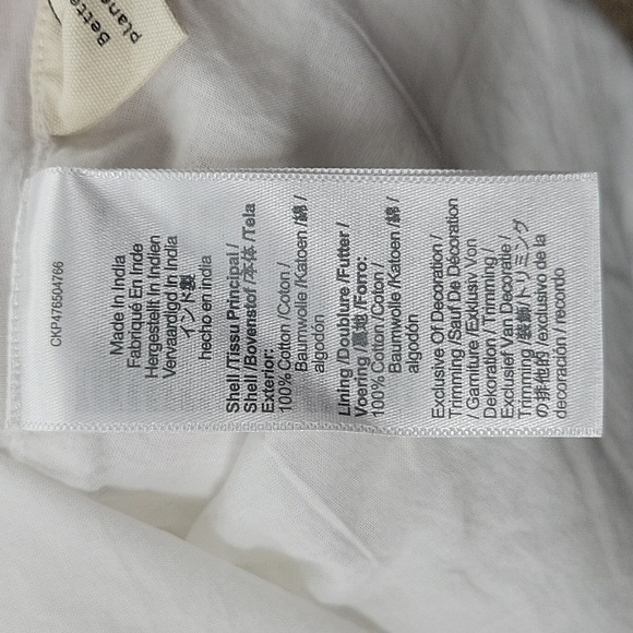 Madewell Annamarie Mini Dress in white size 6 NWT NL107 - Picture 8 of 11